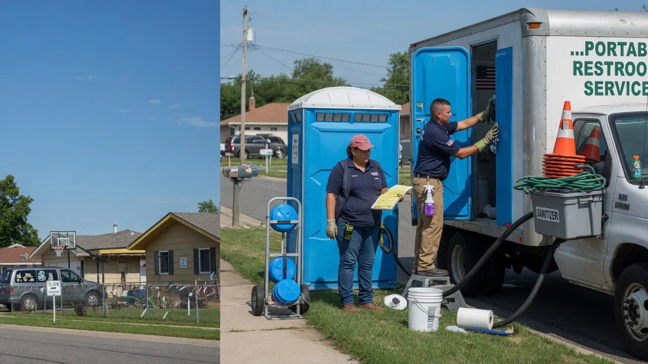 Portable Toilet Rental in Rogers, NE near me